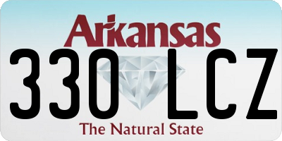 AR license plate 330LCZ