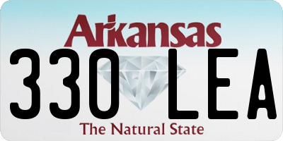 AR license plate 330LEA
