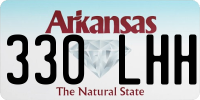 AR license plate 330LHH