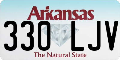 AR license plate 330LJV
