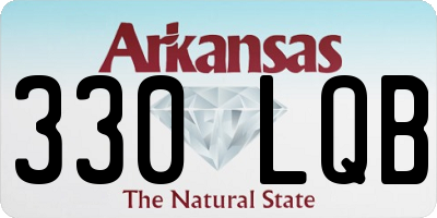 AR license plate 330LQB
