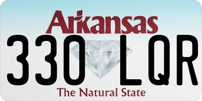 AR license plate 330LQR