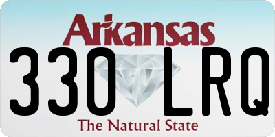 AR license plate 330LRQ