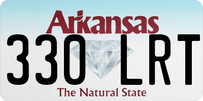 AR license plate 330LRT