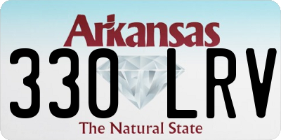 AR license plate 330LRV