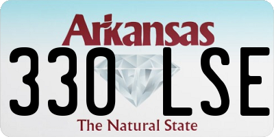 AR license plate 330LSE