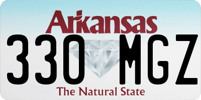 AR license plate 330MGZ