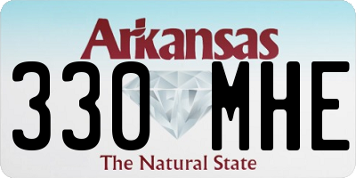 AR license plate 330MHE
