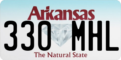 AR license plate 330MHL