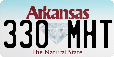 AR license plate 330MHT