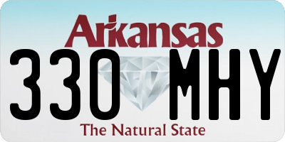 AR license plate 330MHY
