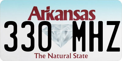 AR license plate 330MHZ