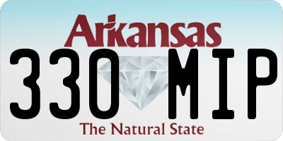 AR license plate 330MIP