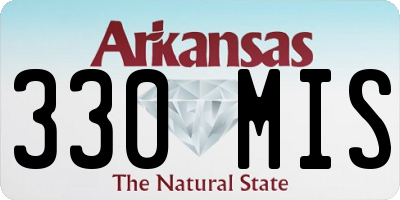AR license plate 330MIS