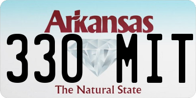 AR license plate 330MIT