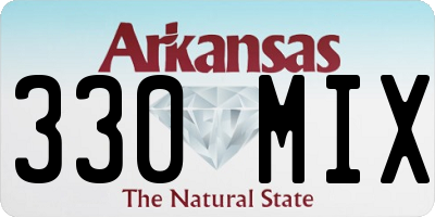 AR license plate 330MIX