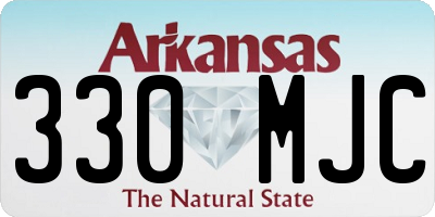 AR license plate 330MJC