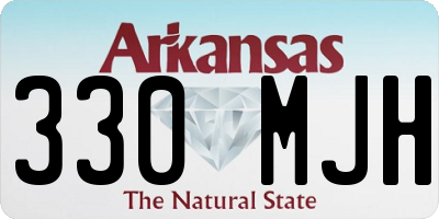 AR license plate 330MJH
