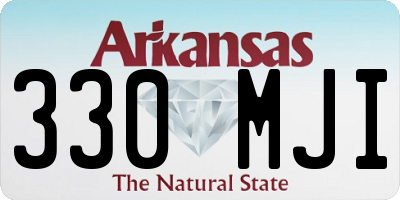 AR license plate 330MJI