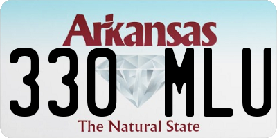 AR license plate 330MLU