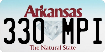 AR license plate 330MPI