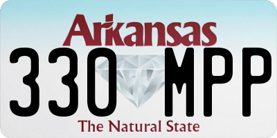 AR license plate 330MPP
