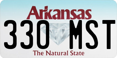 AR license plate 330MST