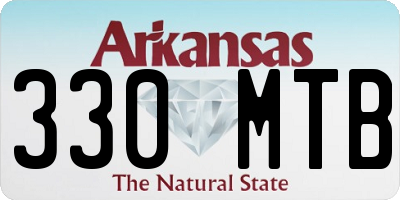 AR license plate 330MTB