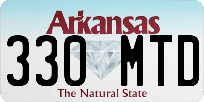 AR license plate 330MTD