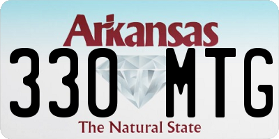 AR license plate 330MTG