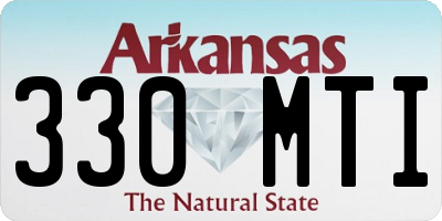 AR license plate 330MTI