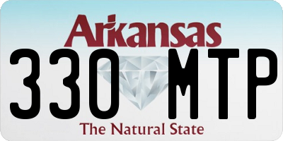 AR license plate 330MTP