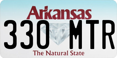 AR license plate 330MTR