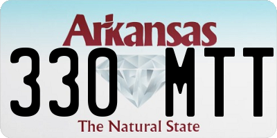 AR license plate 330MTT