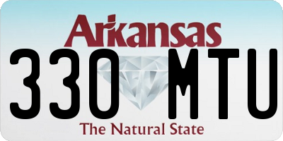 AR license plate 330MTU
