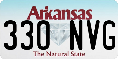 AR license plate 330NVG