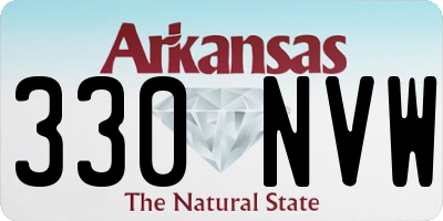 AR license plate 330NVW