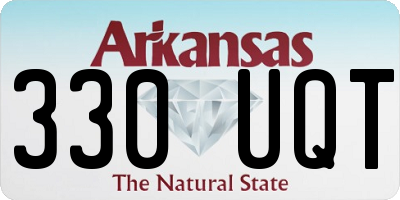 AR license plate 330UQT