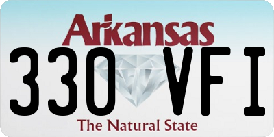 AR license plate 330VFI