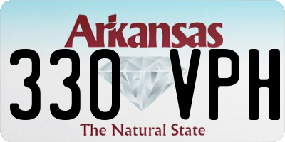 AR license plate 330VPH