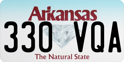 AR license plate 330VQA