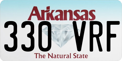 AR license plate 330VRF
