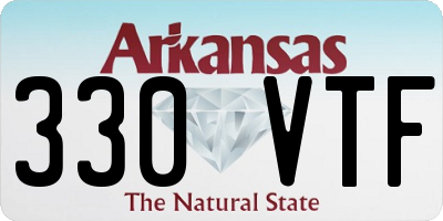 AR license plate 330VTF