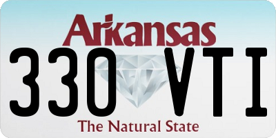 AR license plate 330VTI