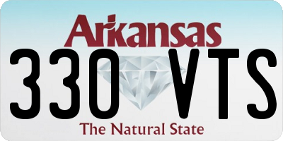 AR license plate 330VTS