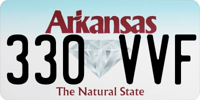 AR license plate 330VVF