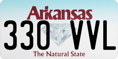 AR license plate 330VVL