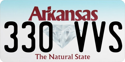 AR license plate 330VVS