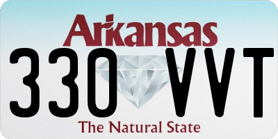 AR license plate 330VVT