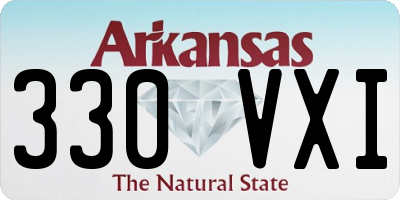 AR license plate 330VXI